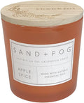 Sand + Fog Apple Spice 3-Wick Jar Candle - Cozy Fall Scent
