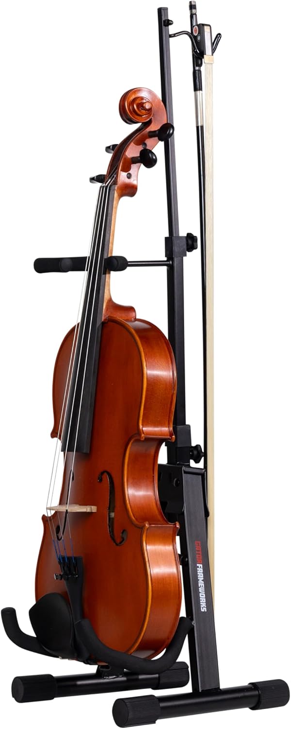 Gator Frameworks Recital Series Adjustable Stand for Violin & Viola