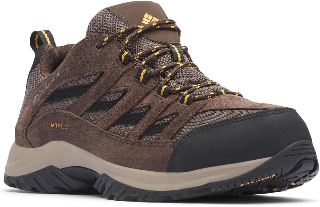 Columbia Men's Crestwood Waterproof Hiking Shoe for All Terrains