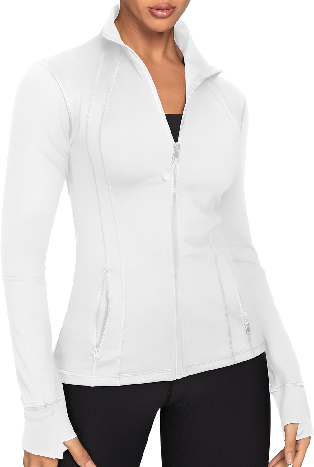 Lightweight Running Jackets for Women - GYM RAINBOW Slim Fit