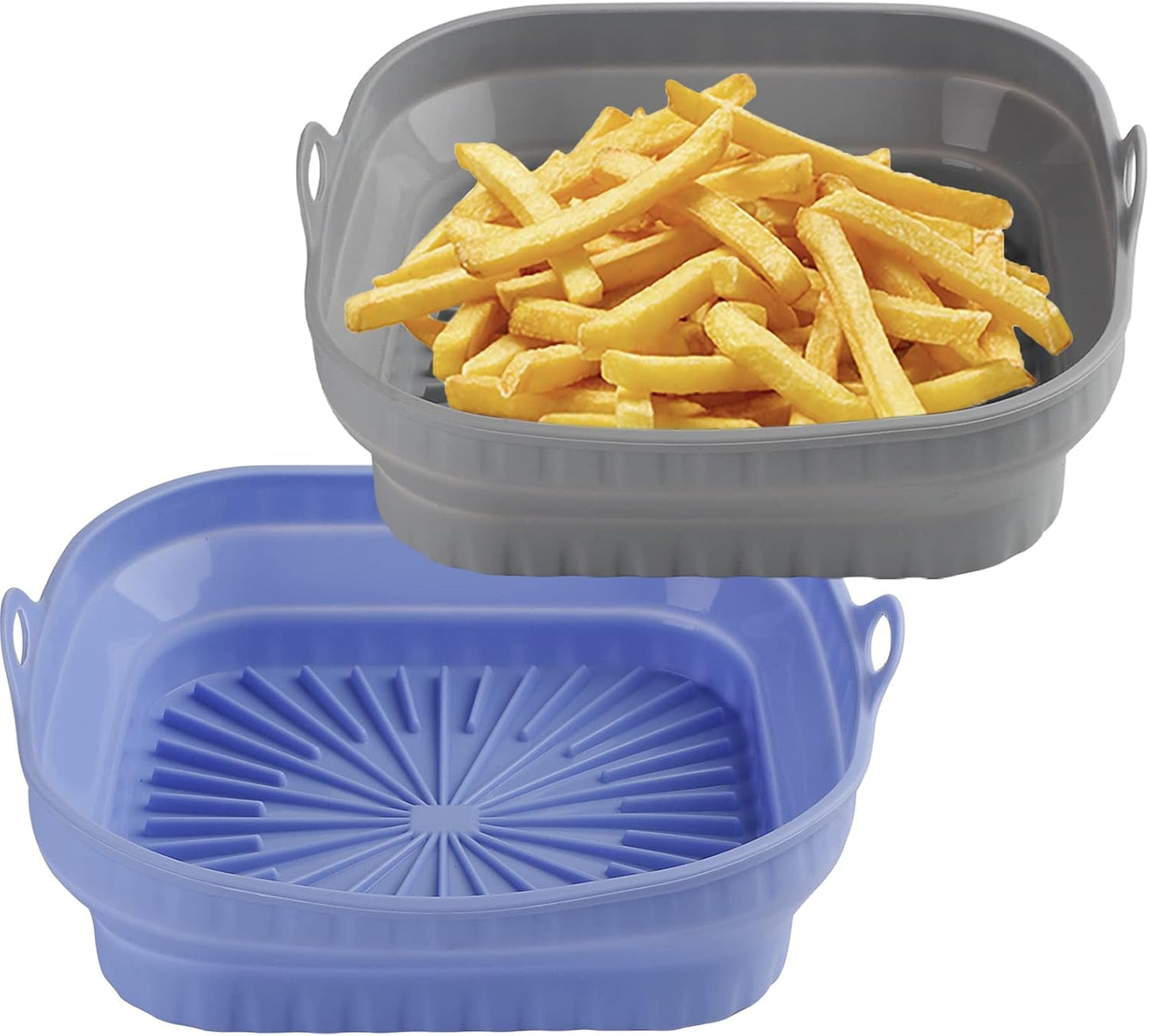 Non-Stick Silicone Air Fryer Liners - Reusable & Heat Resistant