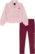 Under Armour baby-girls Ua Terrazzo Leopard Heart Set Short Set - Cozy