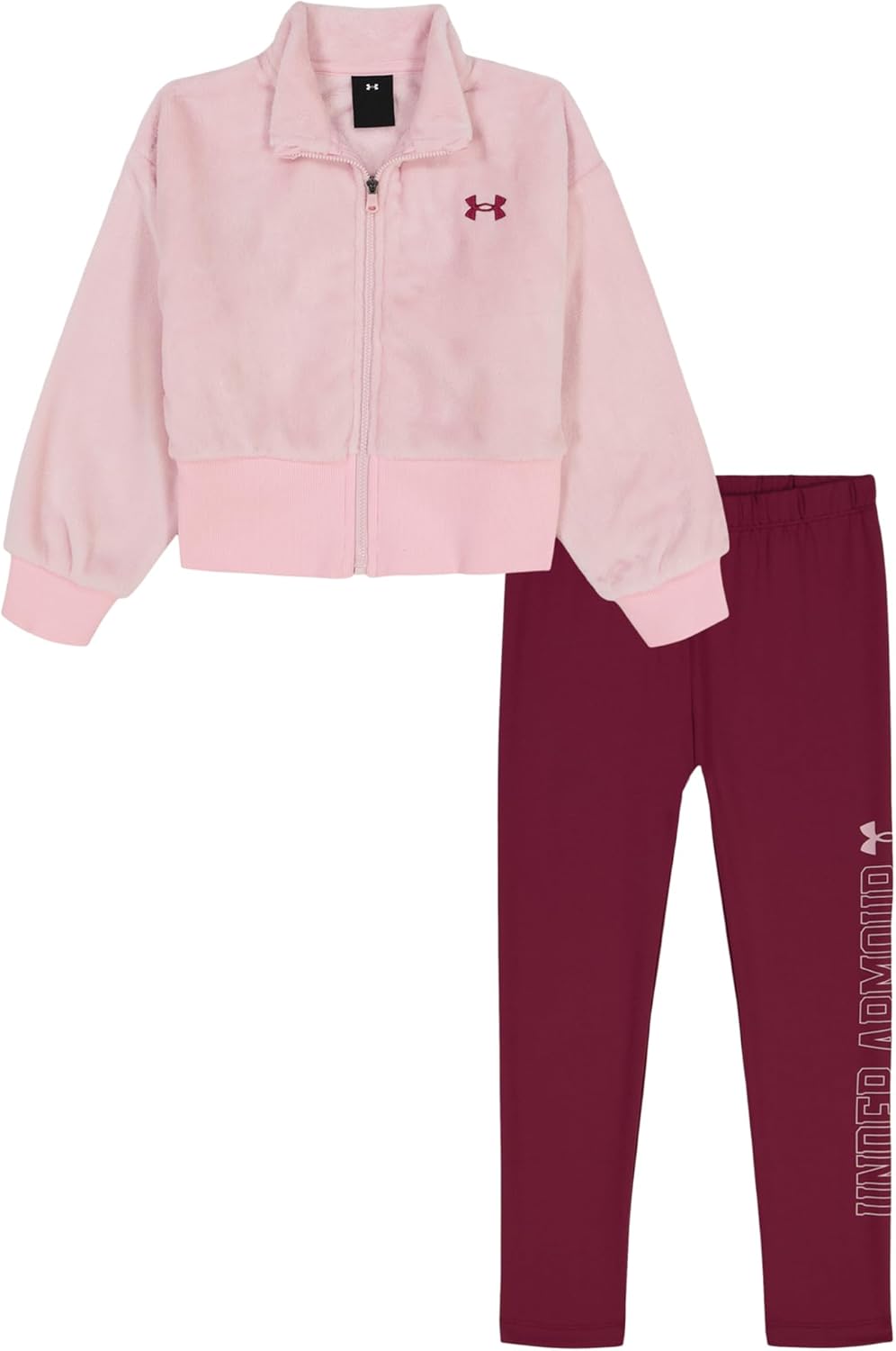 Under Armour Baby-Girls Ua Terrazzo Leopard Heart Set for Comfort