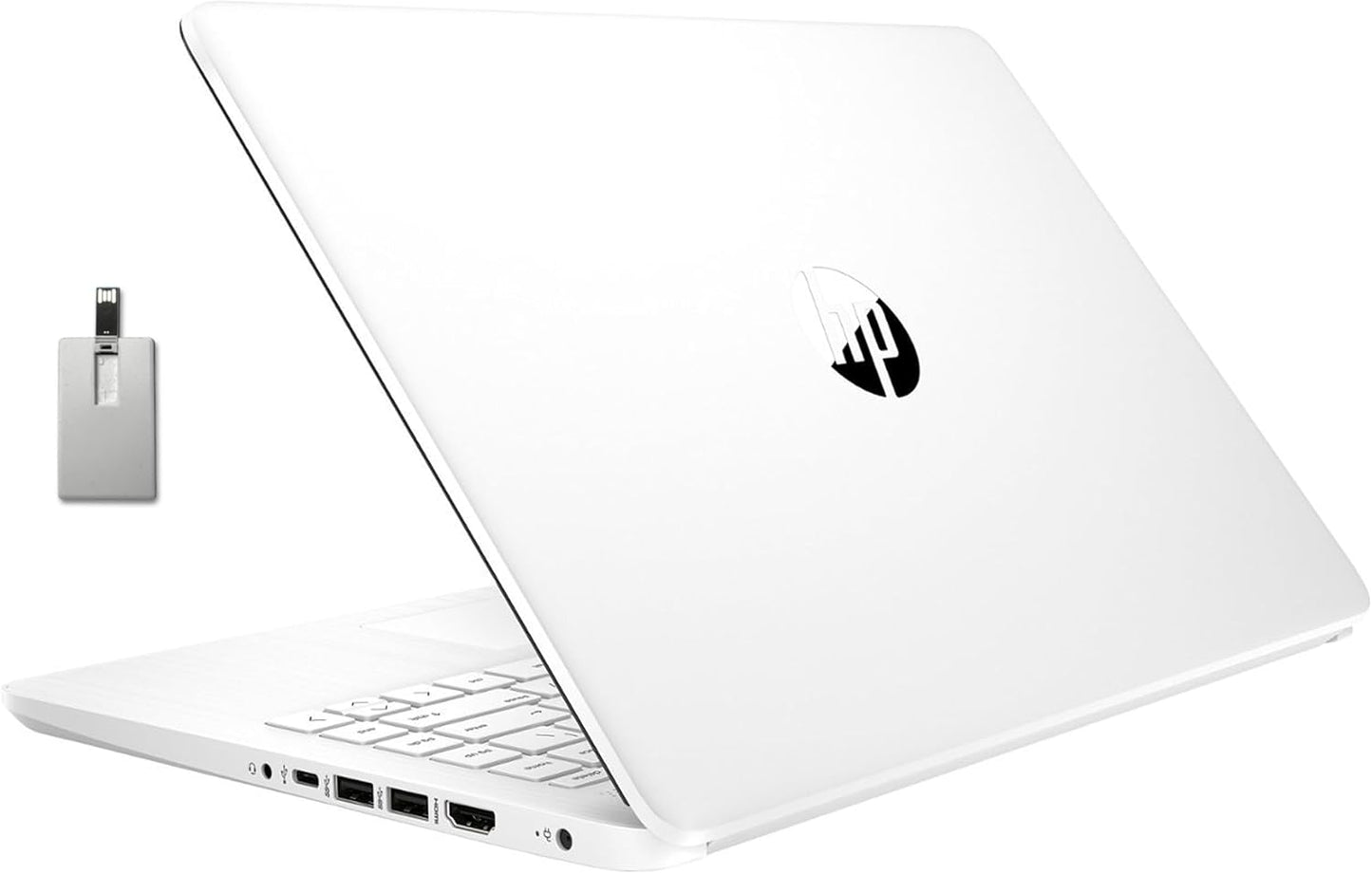 HP Stream 14 HD BrightView Laptop with Intel Celeron N4120