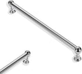 8 in Hole Center Polished Chrome Cabinet Pulls 10 Pack - Solid Heavy