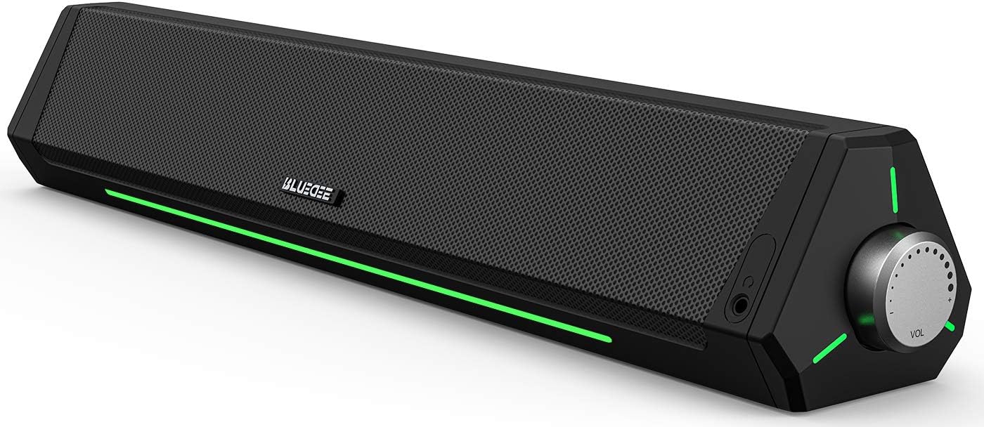 HiFi Stereo Bluetooth Soundbar for Desktop ~ USB Powered