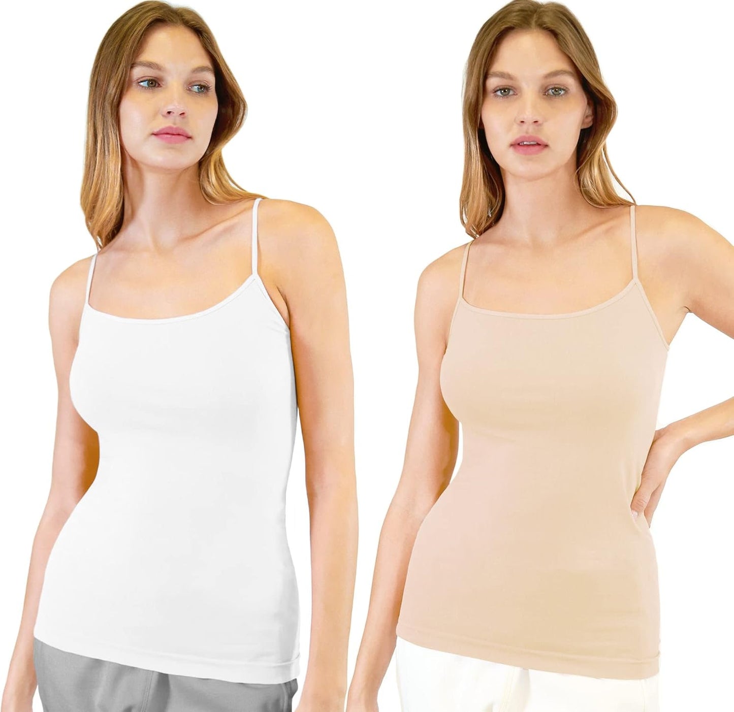 NIKIBIKI Women Seamless Basic Camisole for All-Purpose Wear