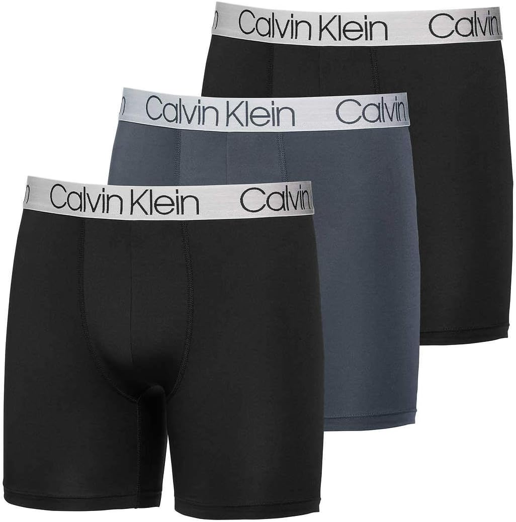 Calvin Klein Men's Micro Mesh Boxer 3-Pack for Ultimate Comfort