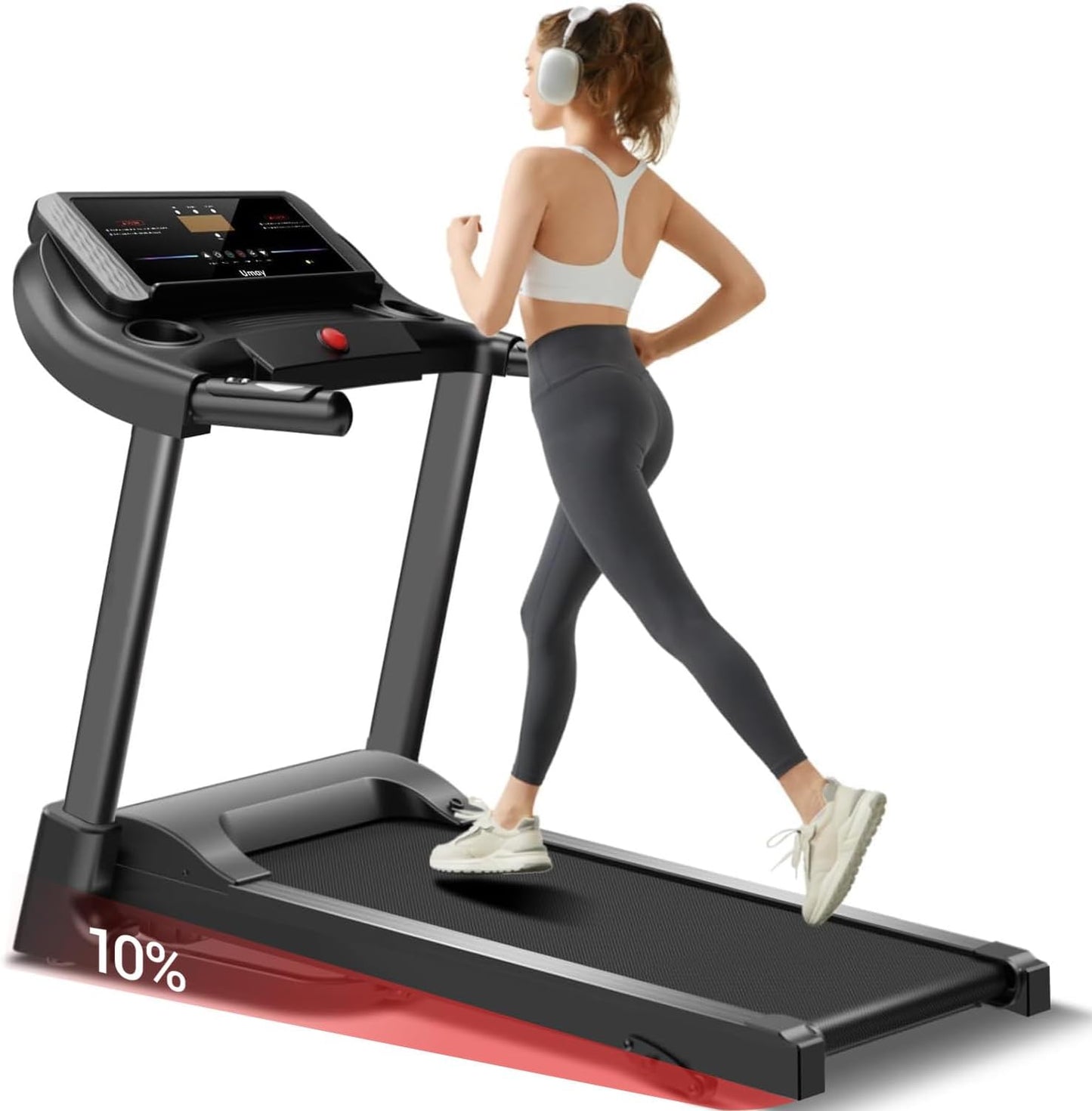 CURSOR FITNESS Home Folding Treadmill with Pulse Sensor Review