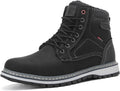 Mens Snow Boots Warm Winter Boots Non Slip Fur Lined Outdoor Shoes