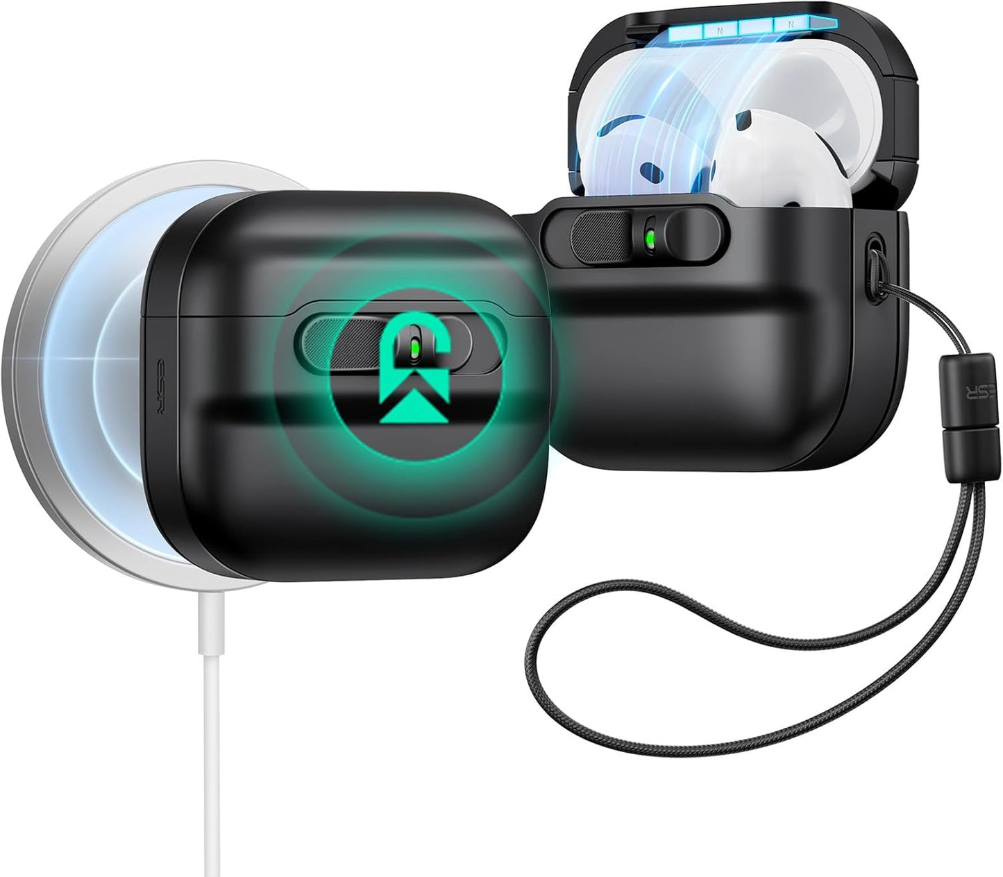 ESR AirPods 4 Case: MagSafe + Drop-Proof!