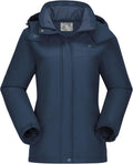 Women's Ski Jacket Winter Snow Coat - Warm Waterproof Fleece