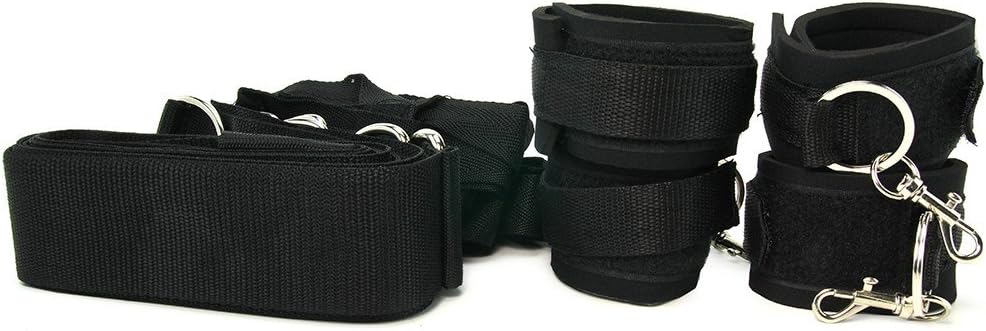 Master Series Interlace Bed Restraint Set for Ultimate Bondage Fun
