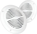 5-inch Water Resistant Outdoor Speakers - Dual Cone 25W Peak Power