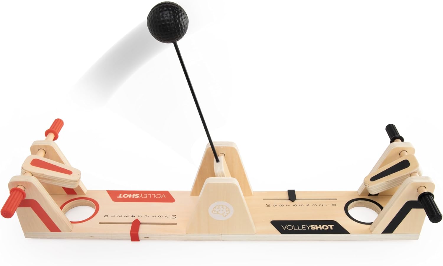 Fat Brain Toys VolleyShot - Engaging Wooden Tabletop Game