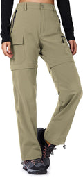 Cycorld Women's Hiking Convertible Pants - Quick-Dry Zip-Off Comfort