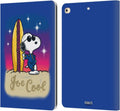 Peanuts Joe Cool Surf Snoopy Leather Wallet Case for iPad 9.7 - Slim