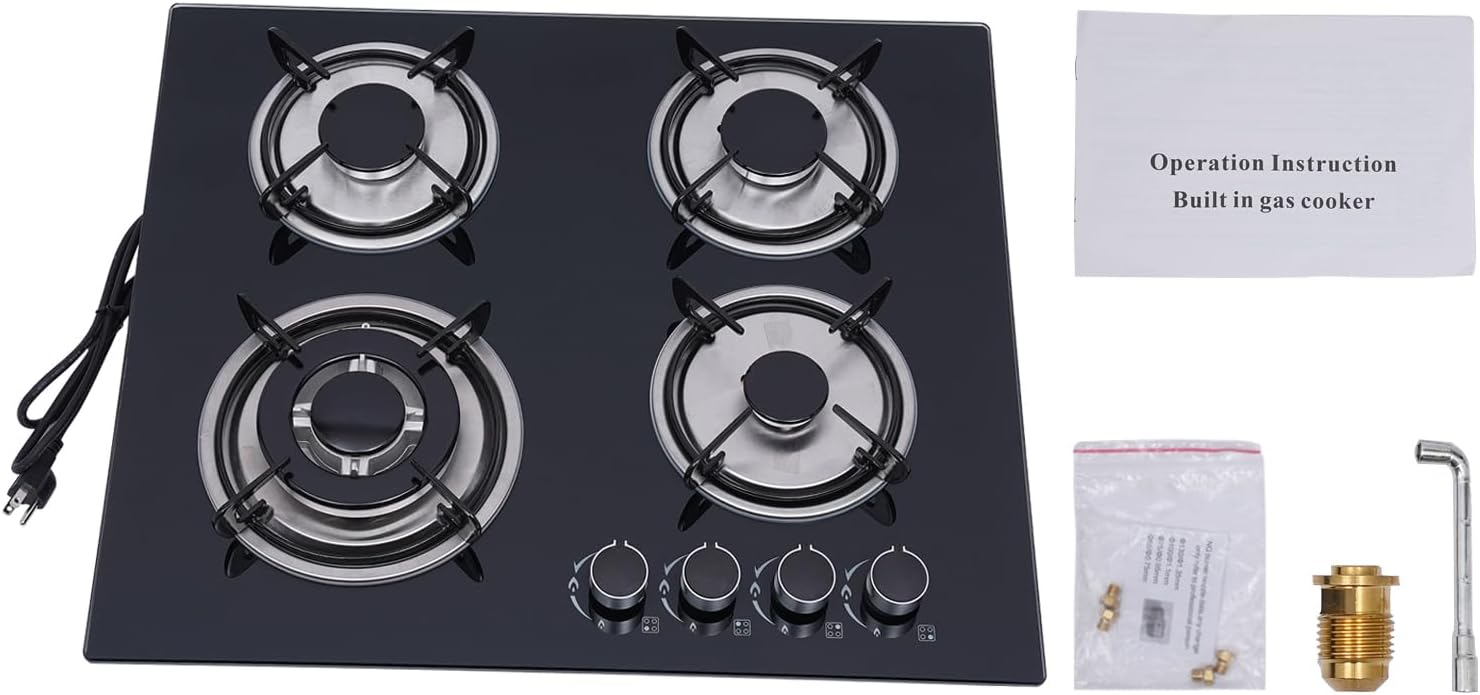 4 Burner Gas Cooktops for Efficient Cooking in Your Kitchen