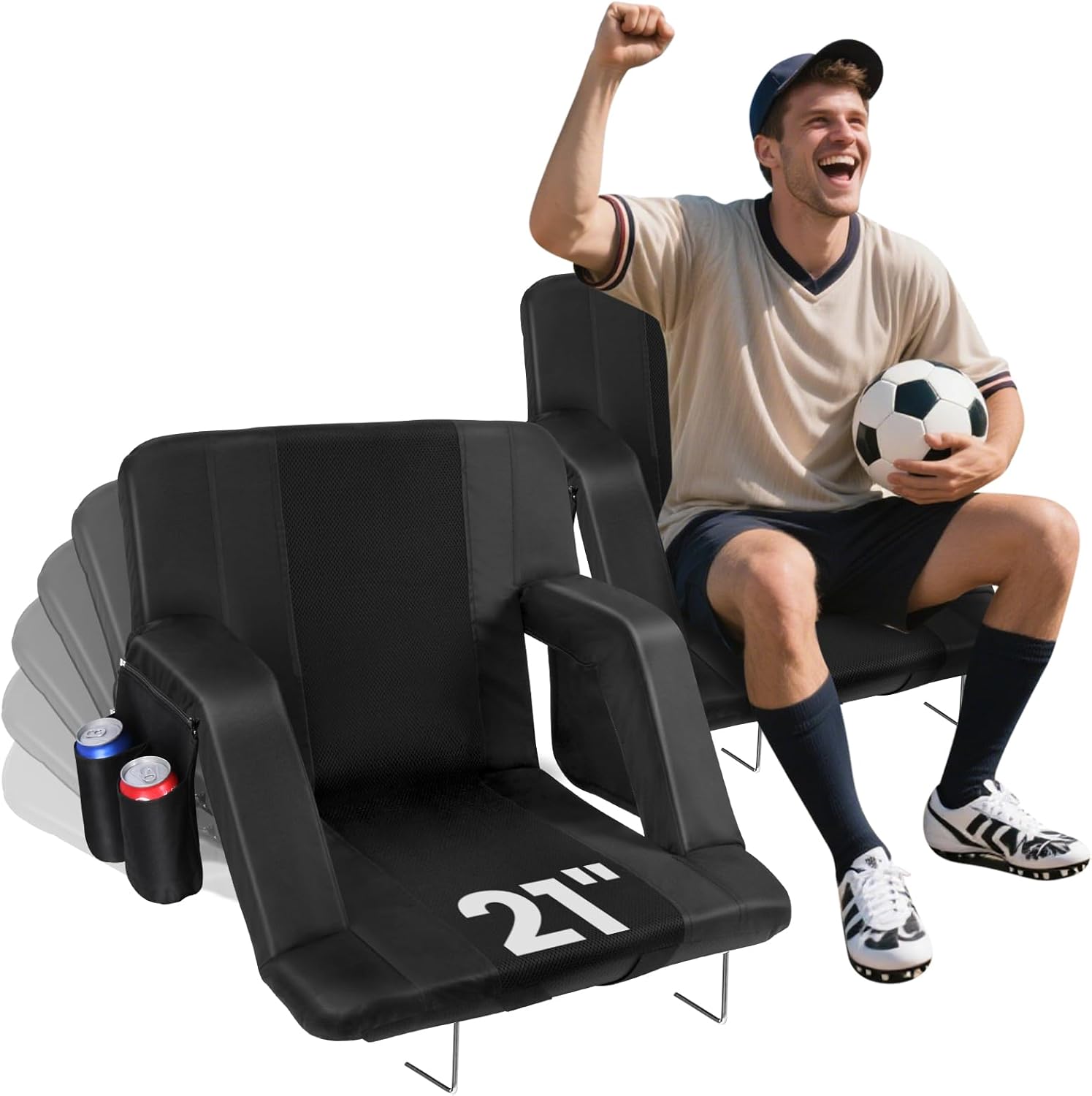 Stadium Seats with Back Support for Ultimate Comfort and Convenience