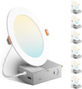 6 in Selectable Color Temp Ultra-Thin LED Recessed Light - Dimmable