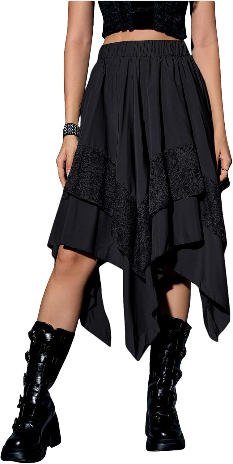 Verdusa Women's Renaissance Flowy Fairy Skirt for Every Occasion