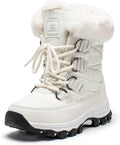 HOBIBEAR Women's Snow Boots Mid-Calf - Warm, Water-Resistant Fit