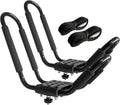 Heavy Duty Kayak Roof Rack for Canoes and SUVs with Ropes