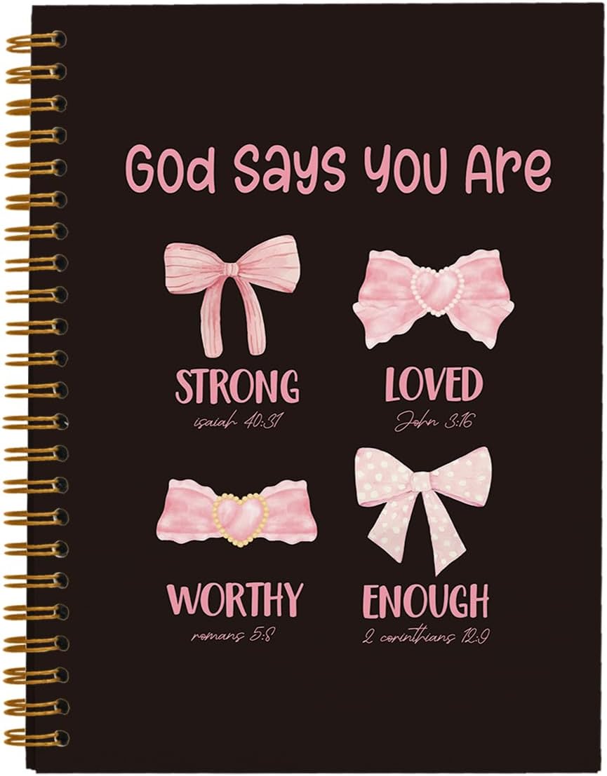 Christian Coquette Notebook - Pink Bible Journal