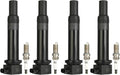 ECCPP UF499 4 Ignition Coils with 4 Iridium Spark Plugs - Accent/Rio