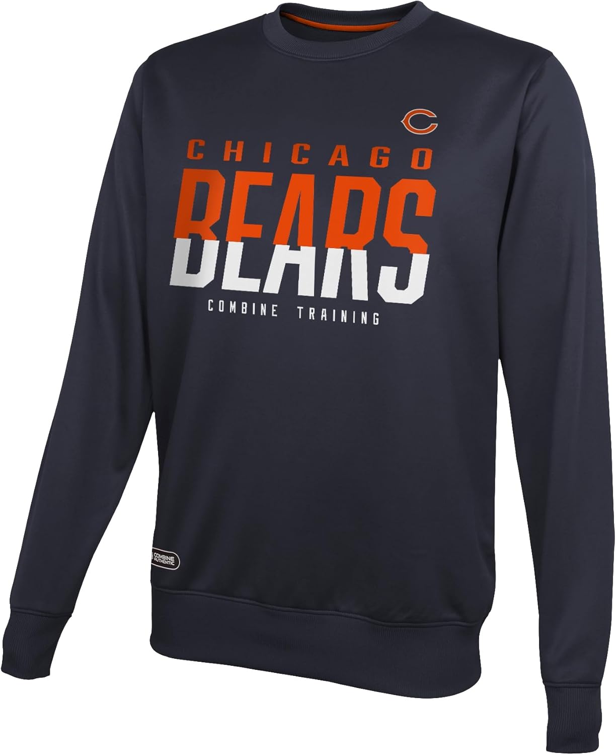Outerstuff NFL Men's Pro Style Performance Fleece Crew Neck Sweatshirt