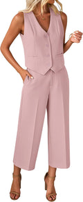 Luvamia Pant Suits for Women: Dressy Casual 2 Piece Sets