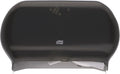 Tork Twin Jumbo Toilet Paper Roll Dispenser Smoke T22 - High Capacity