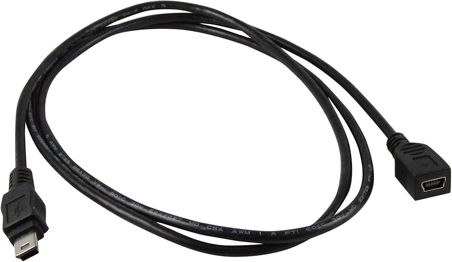 YCS Basics 3ft USB Mini B Extension Cable