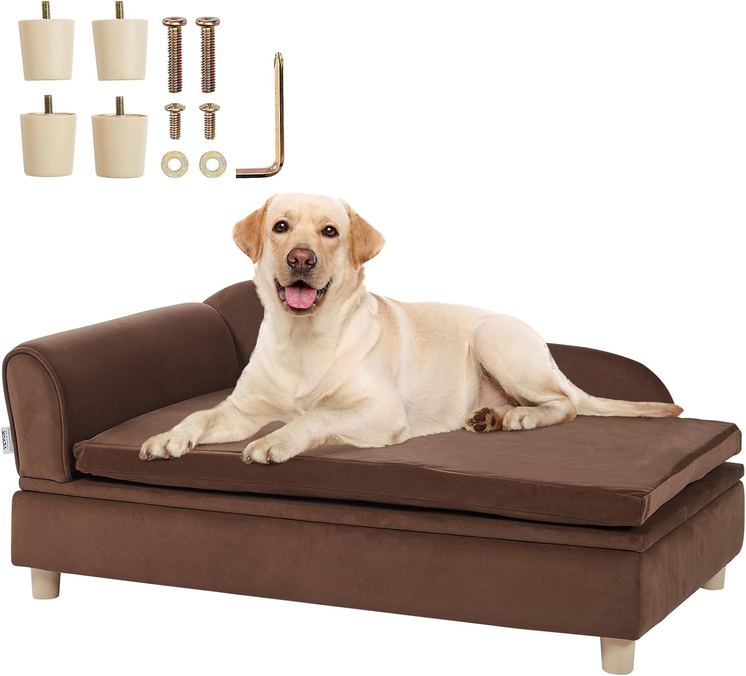 VEVOR Large Dog Couch Sofa Bed for Small Dogs and Cats Comfort
