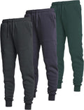 Ultra Performance 3 Pack Fleece Active Tech Joggers (Style C2LN)