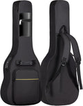 GLEAM Acoustic Guitar Gig Bag 0.35 in Padding Fit 39-41 in