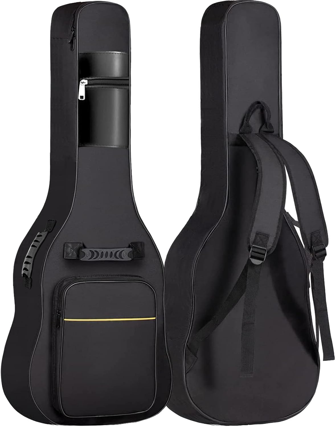 GLEAM Waterproof Guitar Gig Bag - 0.35 Padding, Fits 39-41 - Black