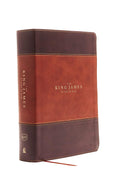 KJV The King James Study Bible, Leathersoft Brown - Full-Color Study