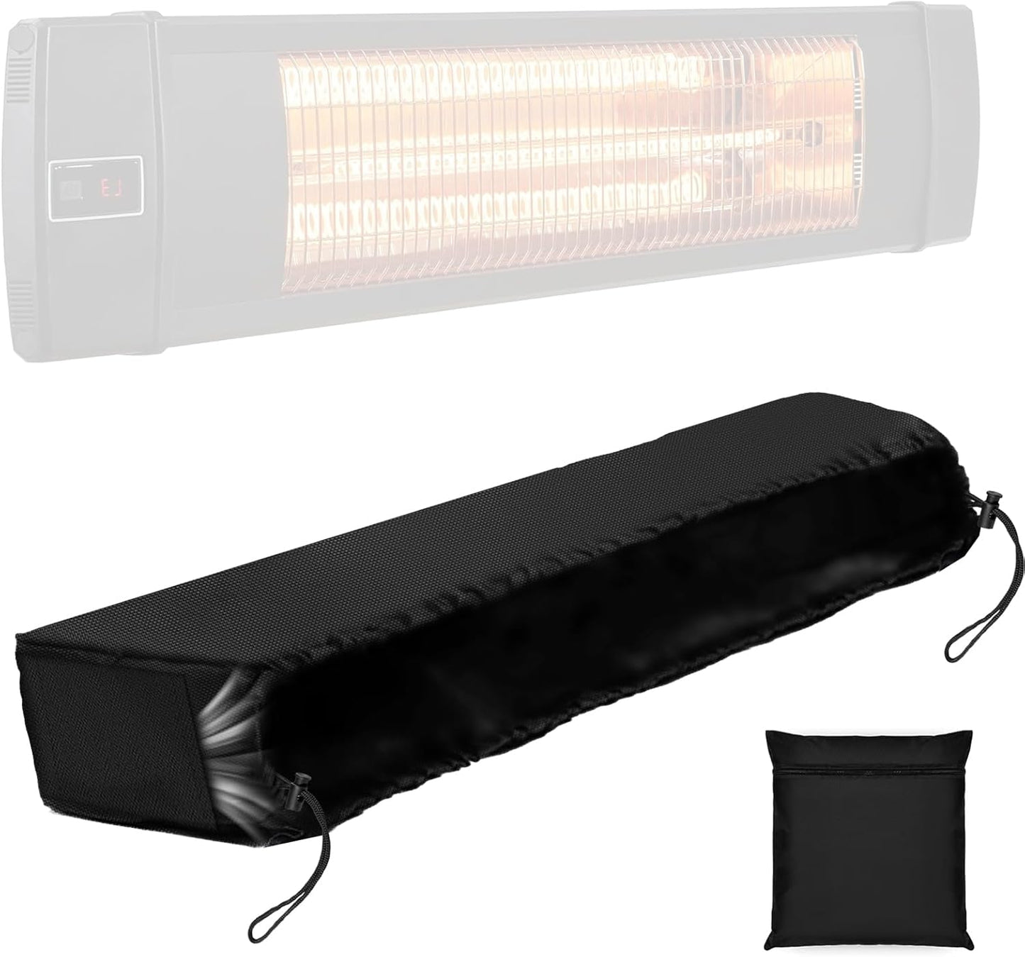 SIRUITON Heavy Duty Wall-Mounted Heater Cover - Ultimate Protection
