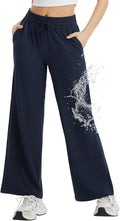 baleaf Women's Hiking Wide Leg Pants - Water Resistant UPF 50