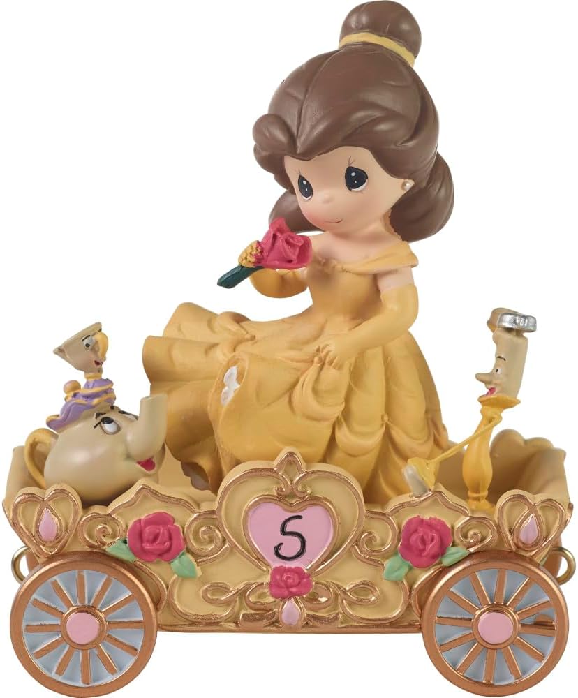 Precious Moments Disney Birthday Figurine for Age 5 Celebration