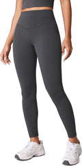 Hugcurve No Front Seam High Waisted Workout Leggings - Flattering Fit