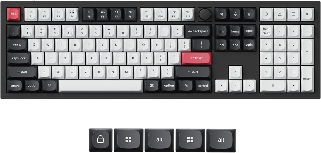Keychron Q6 HE Wireless Mech Keyboard: Hot-Swappable, Customizable