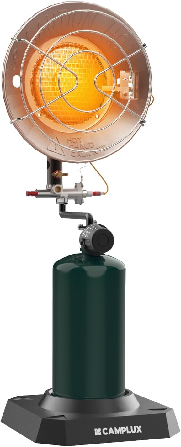 Stay Cozy Anywhere - 15,000 BTU Portable Propane Heater