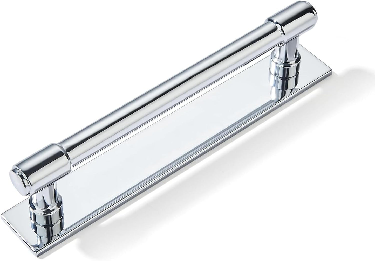 Polished Chrome Cabinet Pulls - 5 Pack 5 inch Center to Center