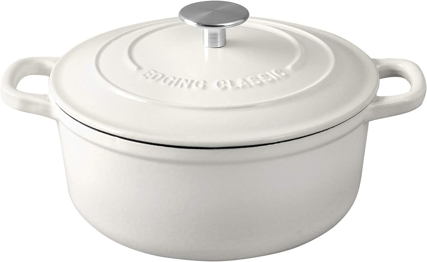 Enameled Cast Iron 5.5 Quart Dutch Oven for Perfect Cooking