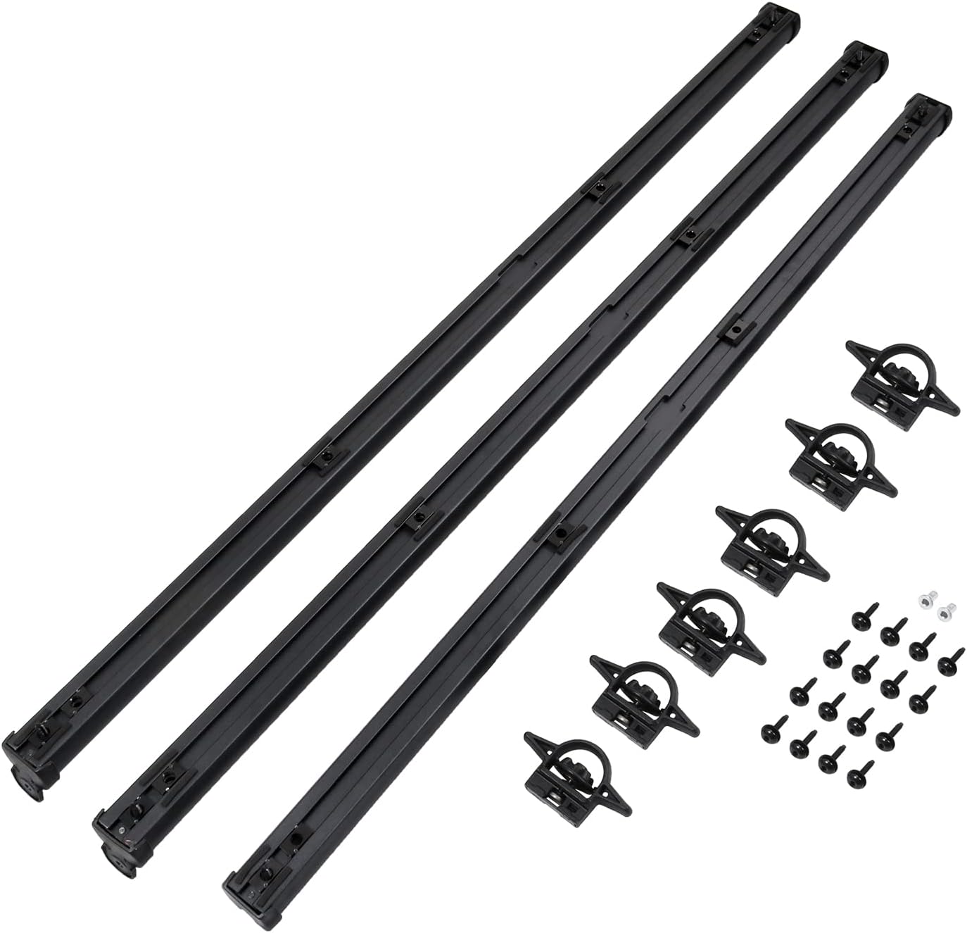 Trail Rail System Truck Bed Tie Down Rail for Jeep Gladiator