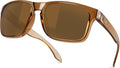 Classic Wayfarer Polarized Sunglasses for Men - Corning Glass Lens
