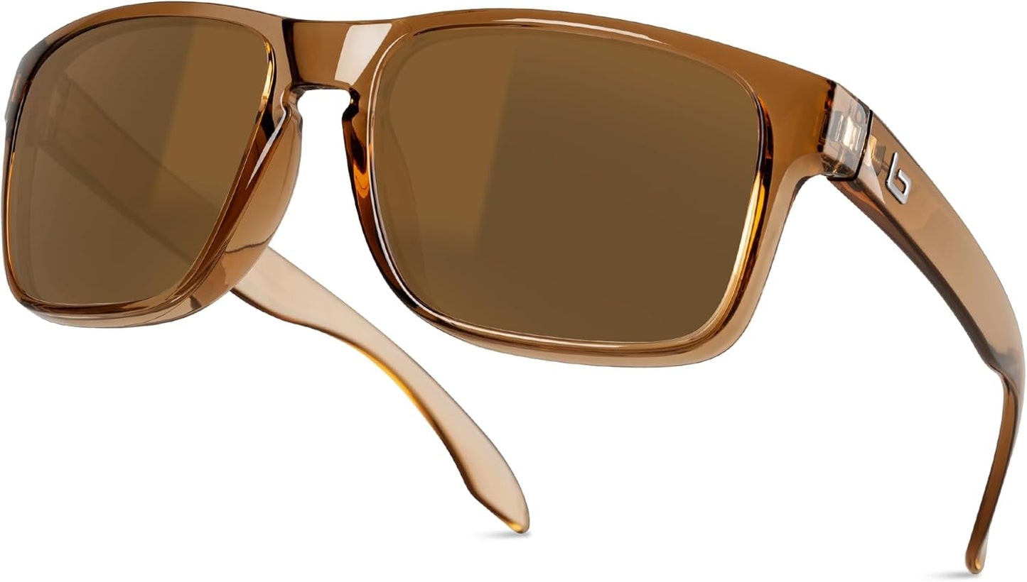 Bnus Italy Made Classic Sunglasses with Corning Glass Lens