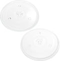 Upstart Battery 2-Pack Hamilton Beach Microwave Glass Plates - Exact Fit & Durable - 10 1/2 Size